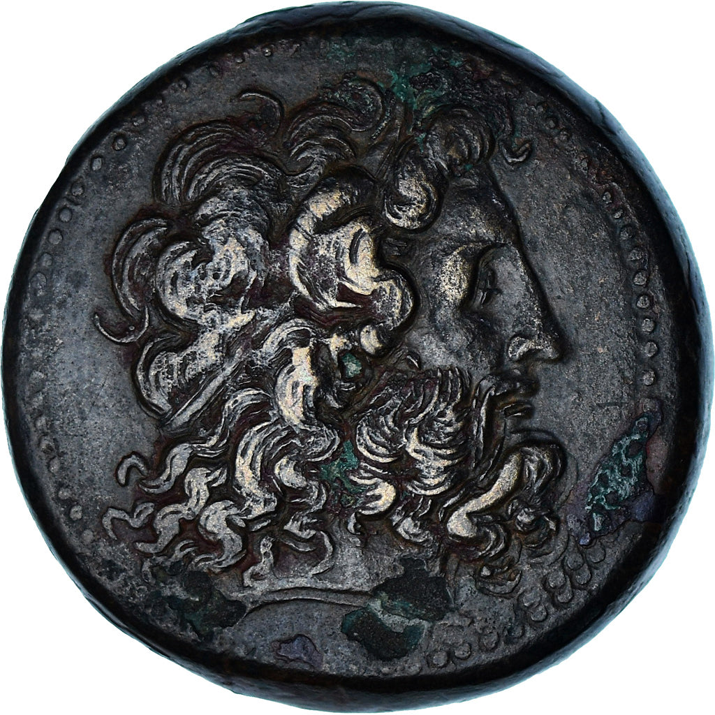 Égypte, Ptolémée III, Drachme, 246-222 BC, Alexandrie, TTB+, Bronze