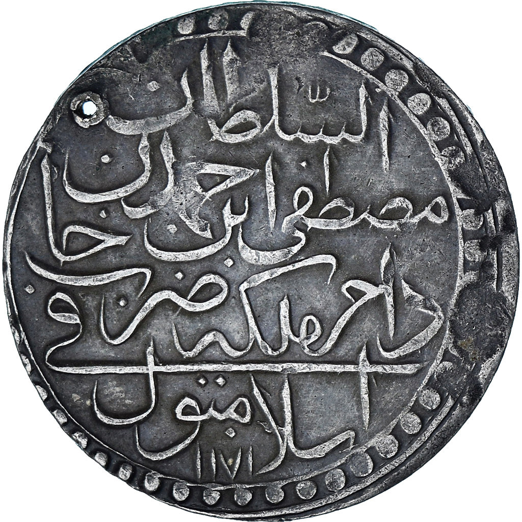 Turchia, Mustafa III, 2 Zolota, 1764 (1171//8), Islambul, Holed, BB, Biglione