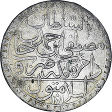 Turquie, Mustafa III, 2 Zolota, 1764 (1171//8), Islambul, TTB, Billon, KM:324.1
