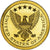USA, medal, John & Robert Fitzgerald Kennedy, 1968, MS(65-70), Złoto