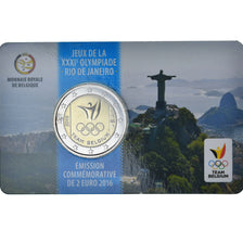 Belgium, 2 Euro, Summer Olympics Rio de Janeiro, 2016, Royal Belgium Mint
