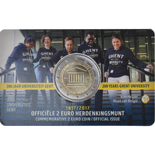 Belgium, 2 Euro, 200 ans de l'Université de Gand, 2017, Royal Belgium Mint
