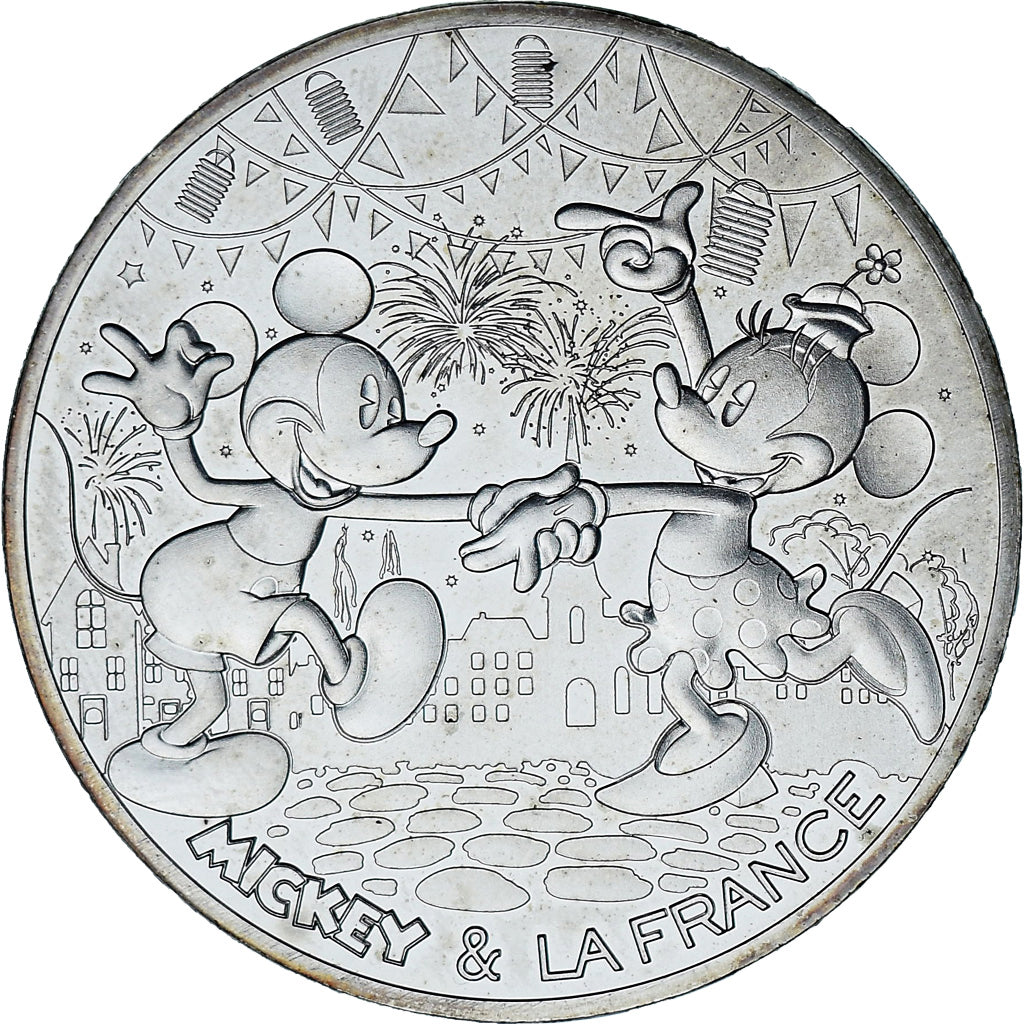 Frankrijk, 50 Euro, Mickey & la France - 14 Juillet, 2018, Monnaie de Paris