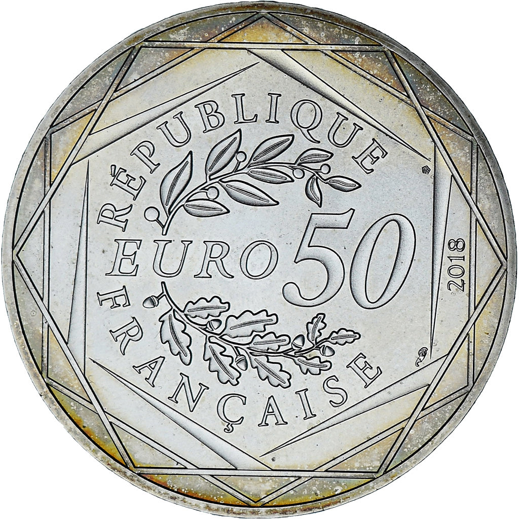 Frankrijk, 50 Euro, Mickey & la France - 14 Juillet, 2018, Monnaie de Paris