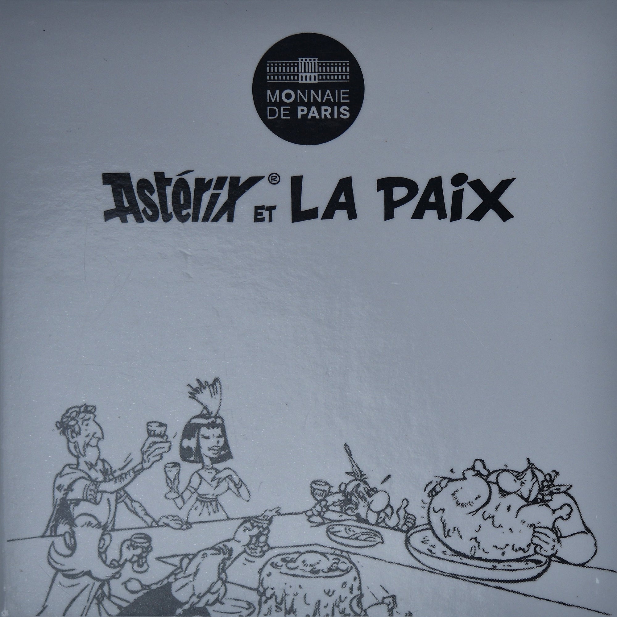 França, 50 Euro, Astérix et la paix - banquet, 2015, Monnaie de Paris, BE