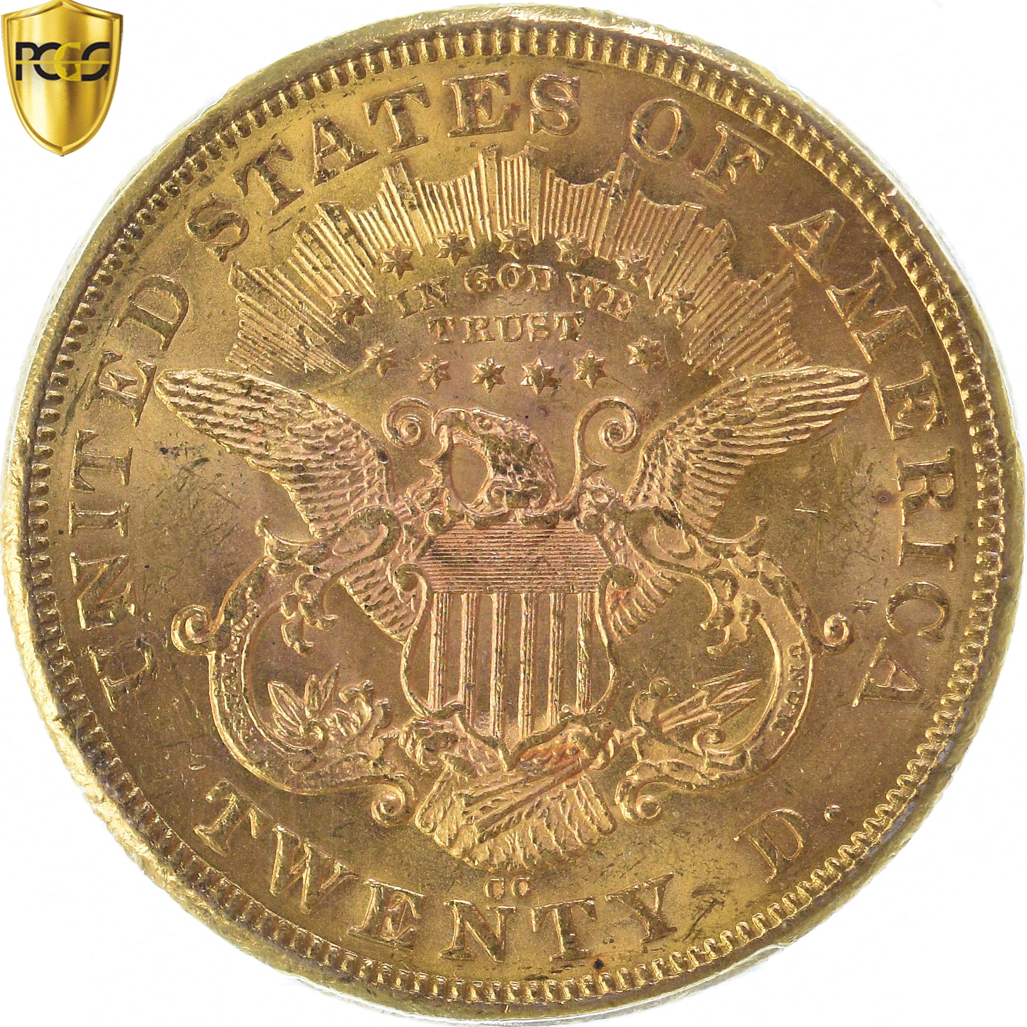 United States, $20, Double Eagle, Liberty Head, 1875, Carson City, Gold, PCGS