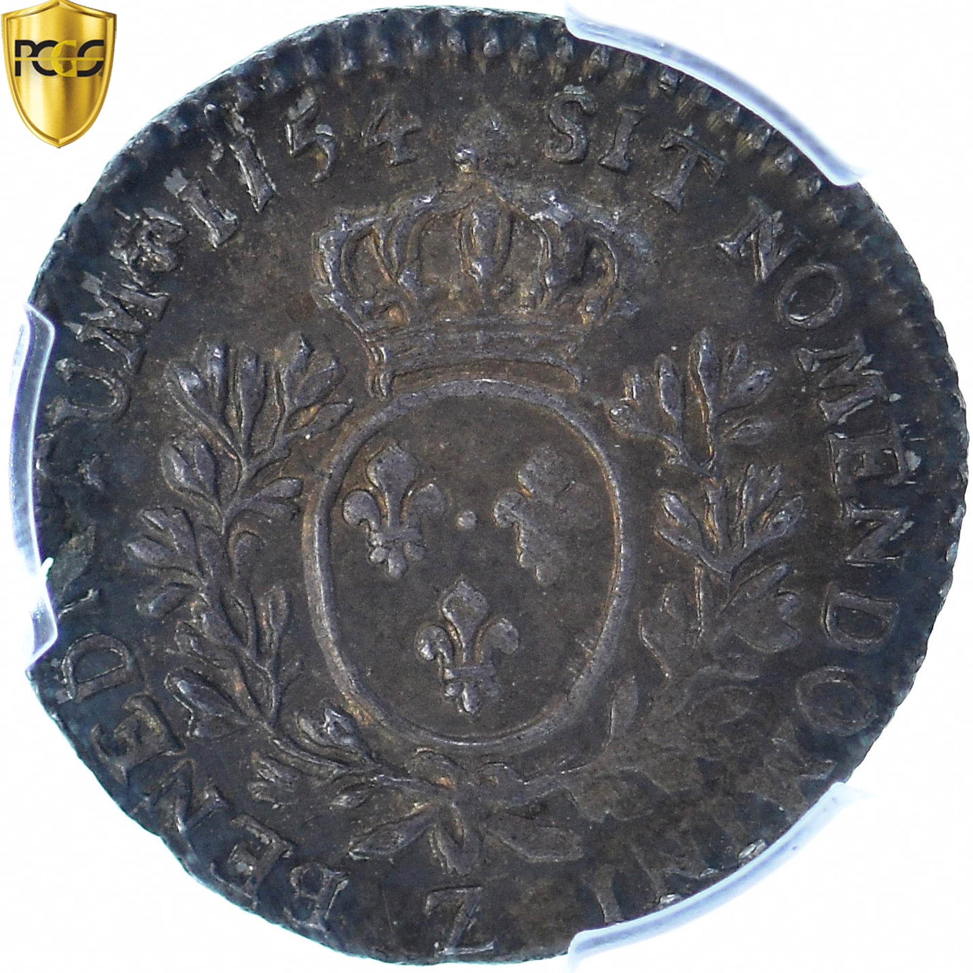 France, Louis XV, 1/10 Écu au bandeau, 1754, Grenoble, PCGS, MS63+, MS(63)