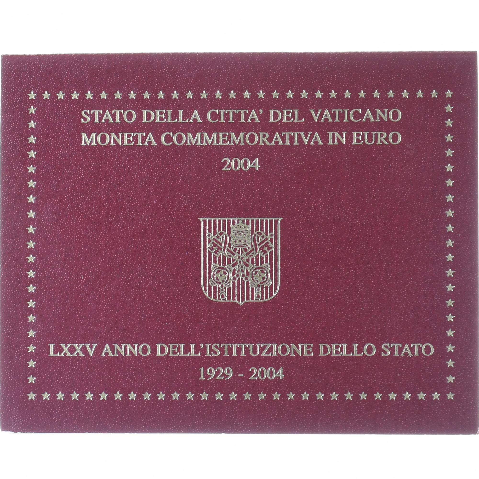 Vatican, Jean-Paul II, 2 Euro, 2004 - Anno XXVI, Rome, FDC, Bimétallique
