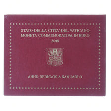 Vatican, Benoît XVI, 2 Euro, 2008, Rome, MS(65-70), Bi-Metallic