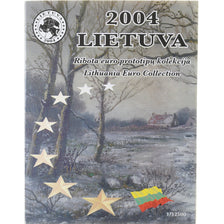 Lituânia, Pattern euro set, 2004, ENSAIO, MS(65-70), N/D