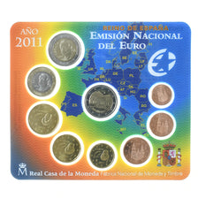 Espagne, Coffret 1c. à 2€, 2011, Madrid, BU, FDC