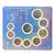 Spain, Coffret 1c. à 2€, 2011, Madrid, BU, MS(65-70)