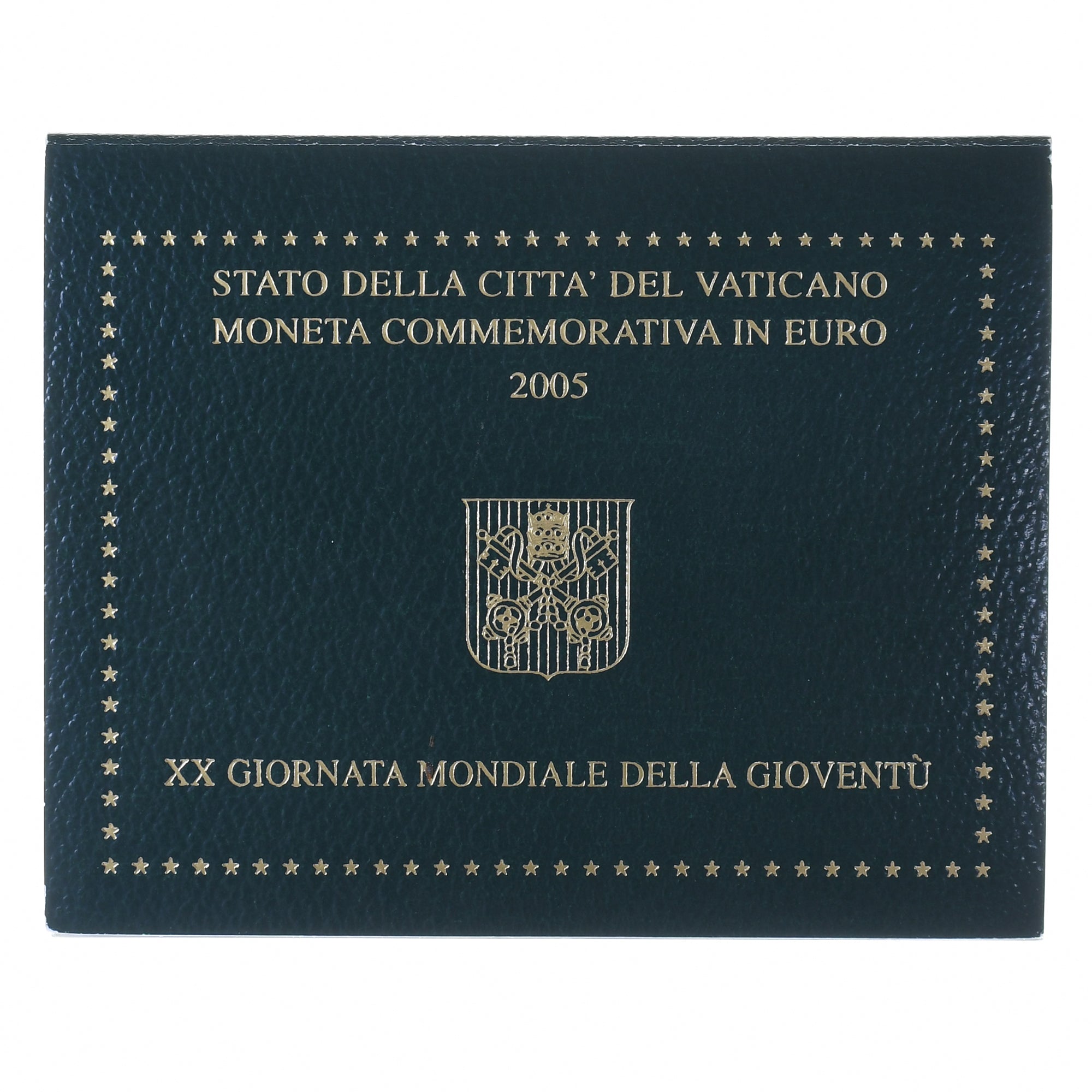 Vatican, Benoît XVI, 2 Euro, 2005, Rome, MS(65-70), Bi-Metallic