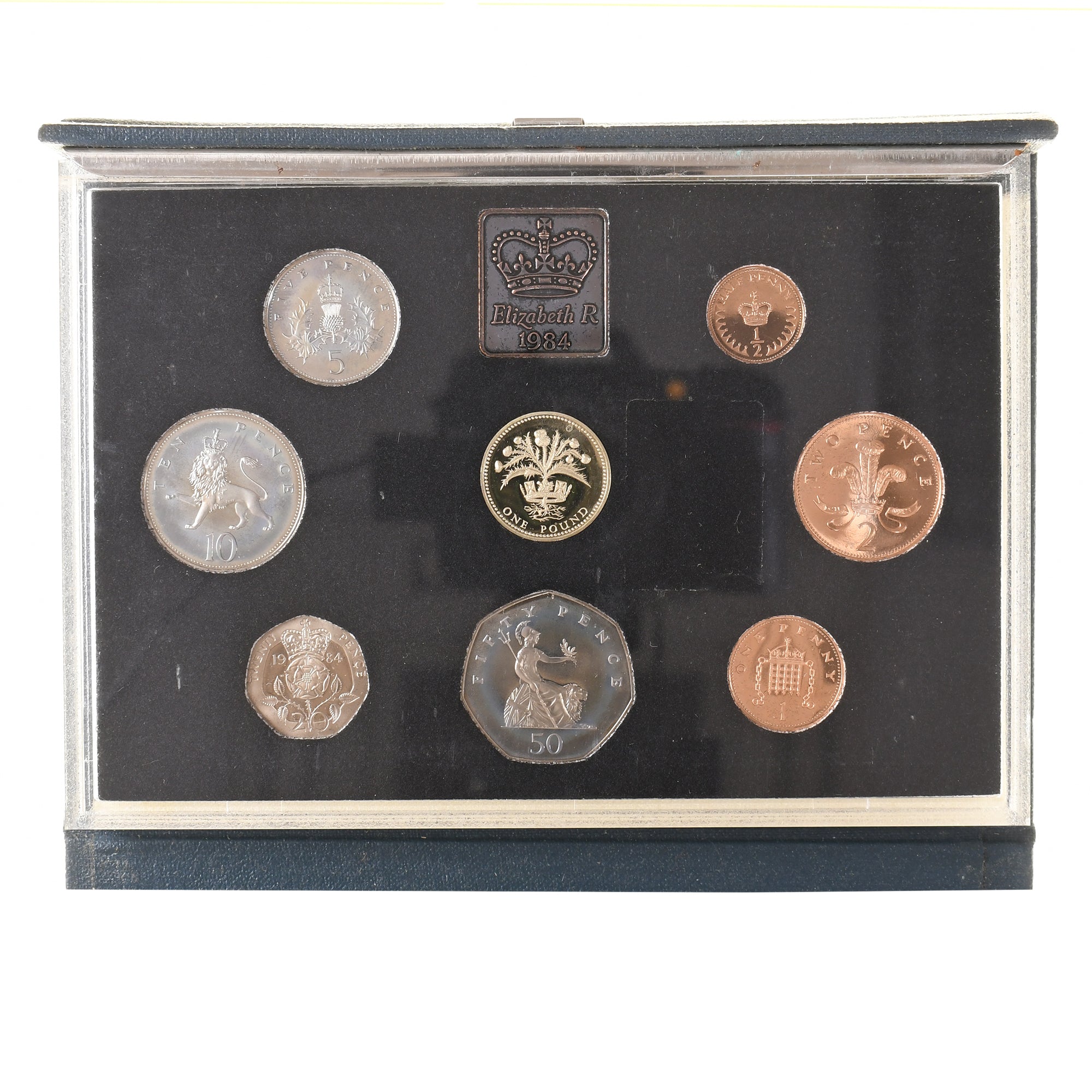 Grande-Bretagne, Elizabeth II, Proof Set, 1984, British Royal Mint, FDC