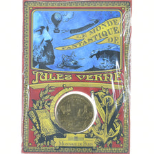 France, 1/4 Euro, Jules Verne, 2005, Monnaie de Paris, MS(65-70)