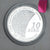 France, 10 Euro, Cour européenne des droits de l'Homme, 2009, Monnaie de Paris