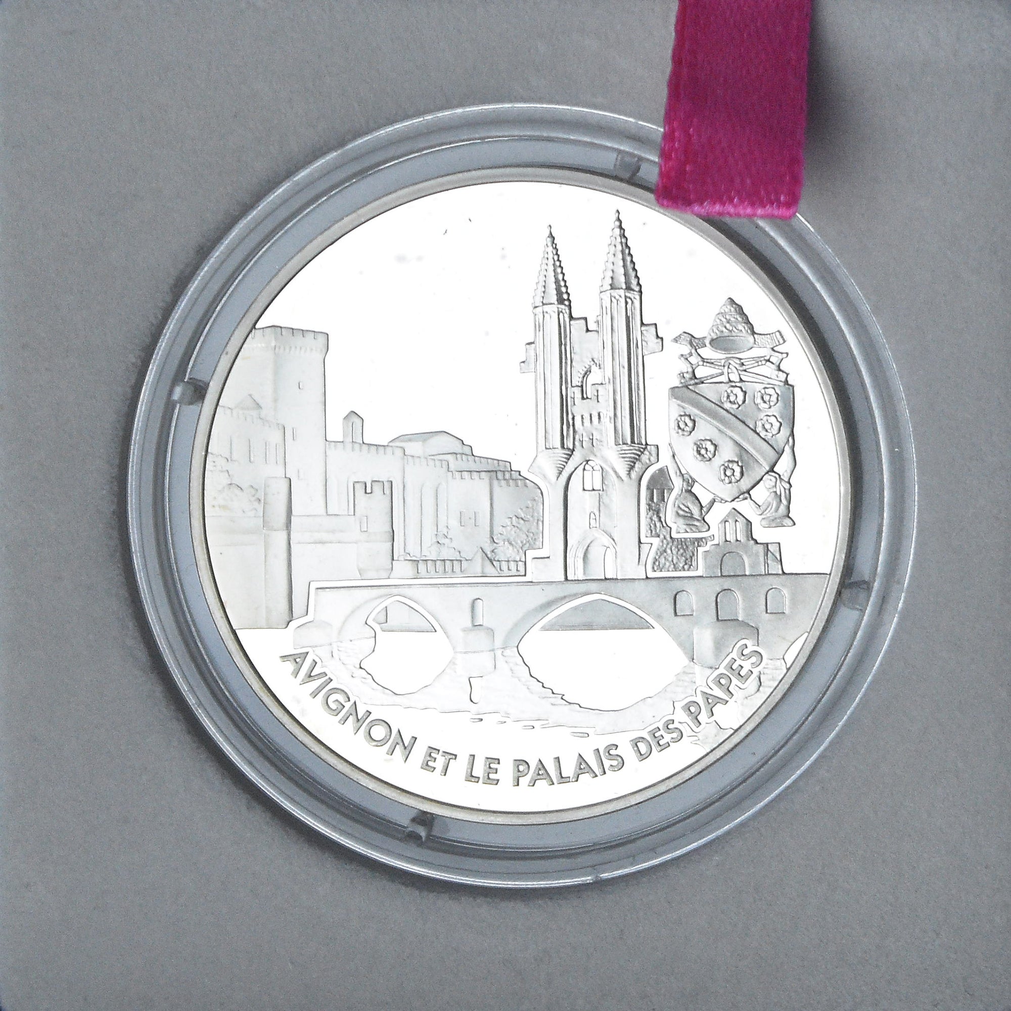 Frankreich, 1-1/2 Euro, Palais des papes d'Avignon, 2004, Monnaie de Paris, BE