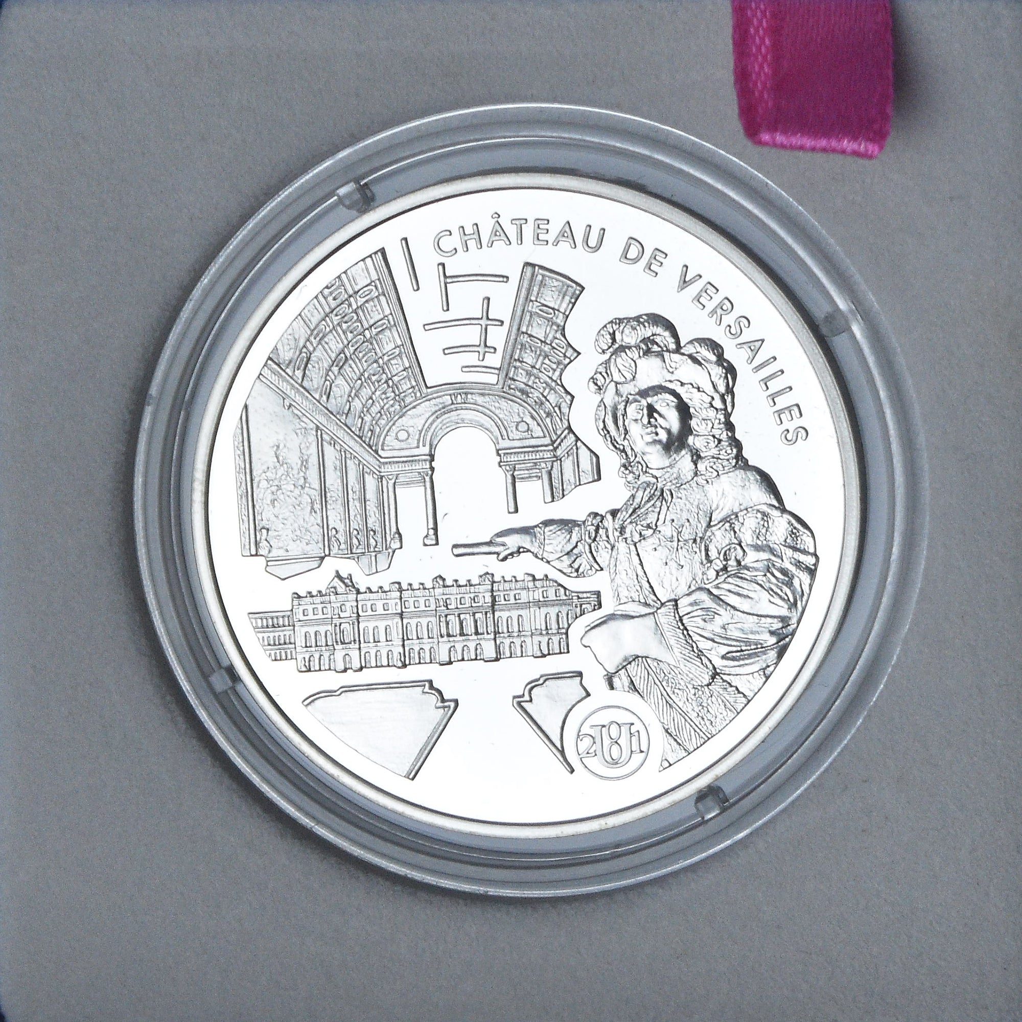 France, Château de Versailles, 10 Francs, 2001, Monnaie de Paris, BE