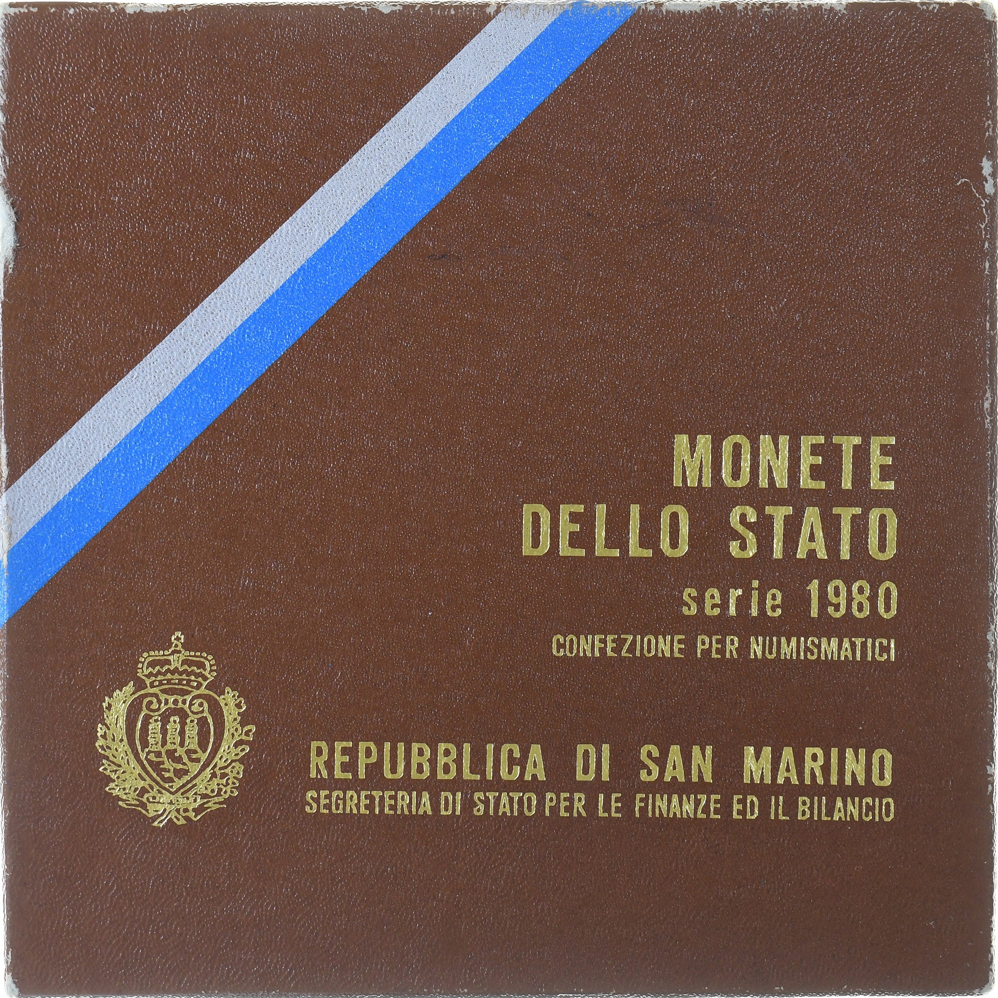 San Marino, Olympic Games, Coffret 1l. à 500l., 1980, Rome, MS(65-70)
