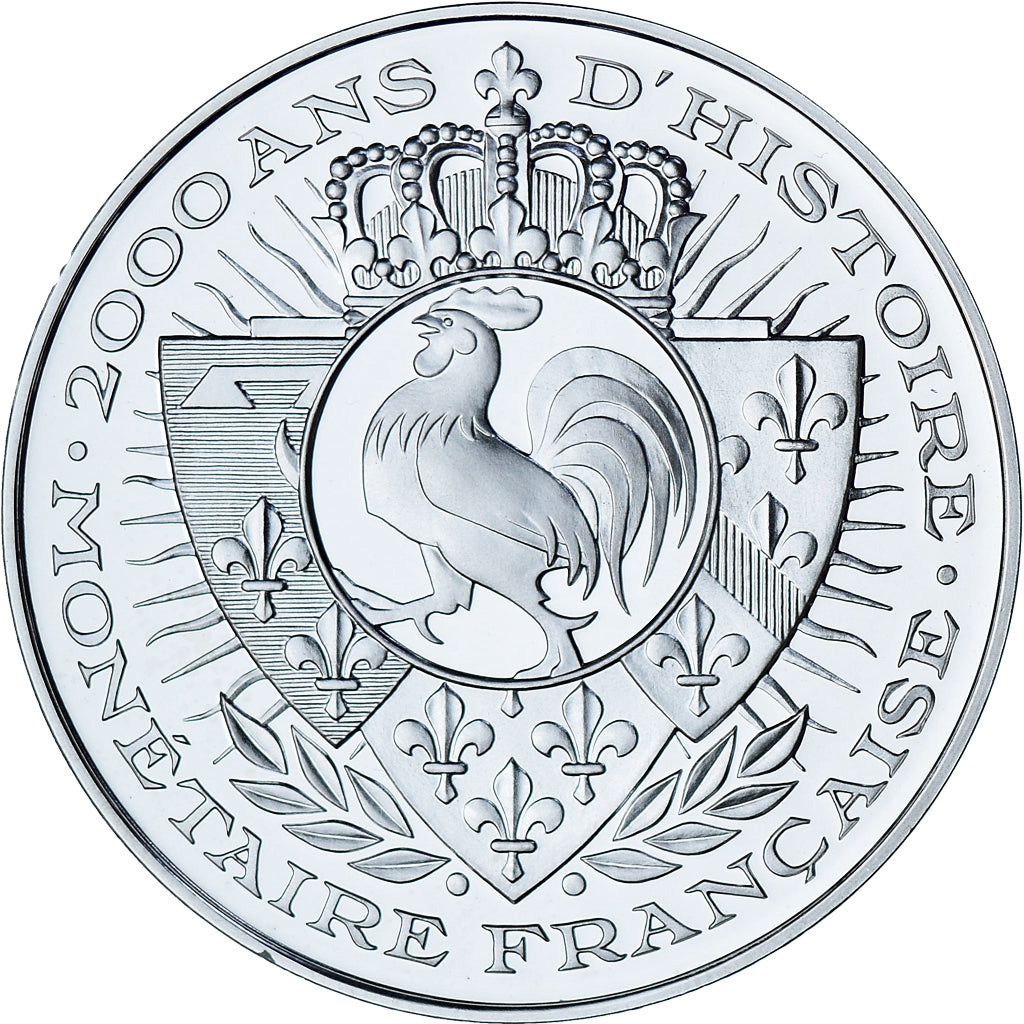 France, Médaille, Reproduction Agnel Philippe, BE, FDC, Gold plated silver