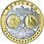 Francja, medal, Première frappe "Vatican", BE, MS(65-70), Srebro platerowane