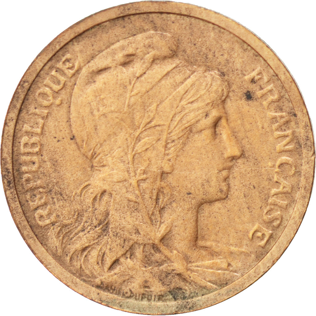 FRANCE, Dupuis, Centime, 1902, Paris, KM #840, EF(40-45), Bronze, 15, Gadoury...