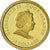 Islas Cook, Elizabeth II, James Cook, 10 Dollars, 2008, BE, FDC, Oro