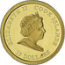 Cook Islands, Elizabeth II, Ours polaire, 10 Dollars, 2008, BE, MS(65-70), Gold
