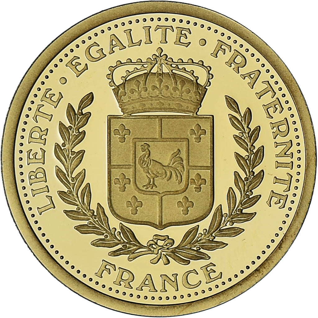 Francia, medalla, Victoire 8 Mai 1945, BE, FDC, Oro