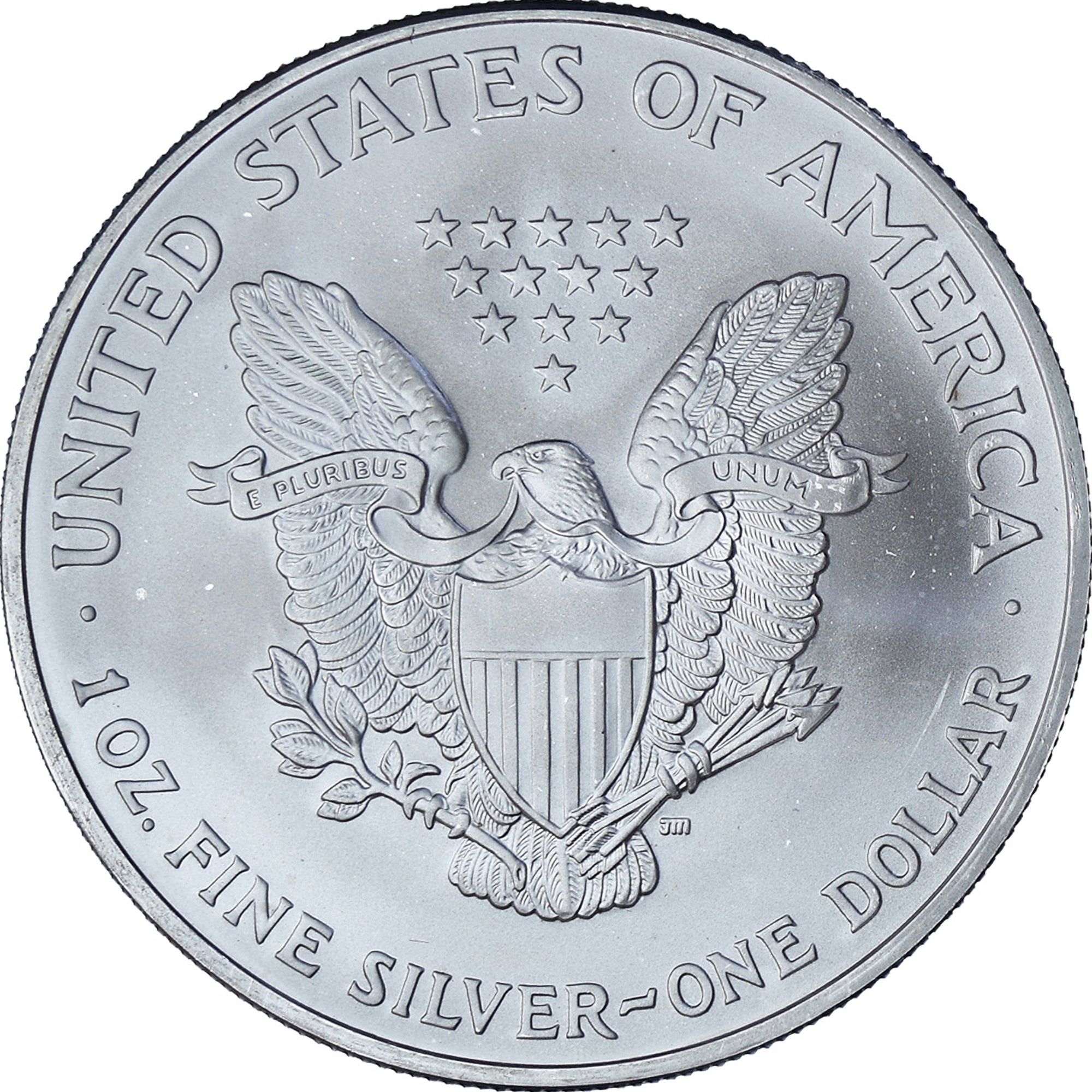 United States, Silver Eagle, 1 Dollar, 1 Oz, 2005, Philadelphia, John Paul II