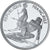 Frankreich, Albertville - Slalom, 100 Francs, 1990, Monnaie de Paris, BE, STGL