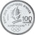 Francia, Albertville - Ski Alpin, 100 Francs, 1989, Monnaie de Paris, BE, FDC