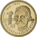 Francia, Pierre de Coubertin, 500 Francs, 1991, Monnaie de Paris, BE, FDC, Oro