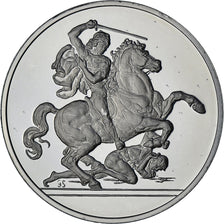 France, Medal, Léonard de Vinci, monument Trivulzio, Proof, MS(63), Silver