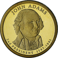 United States, John Adams, Dollar, 2007, San Francisco, Proof, MS(65-70)