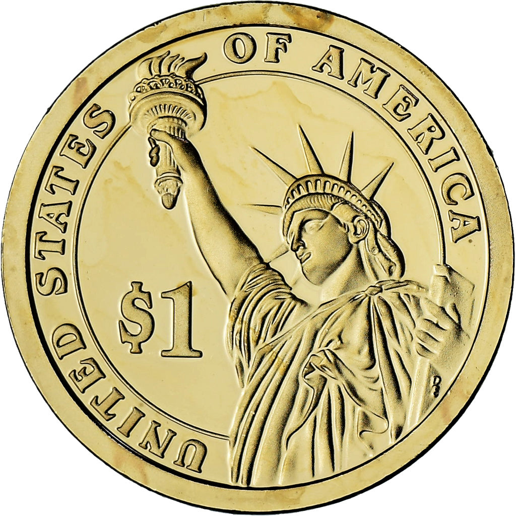 United States, Thomas Jefferson, Dollar, 2007, San Francisco, Proof, MS(63)