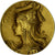 Francia, medalla, Gallia, 1929, Morlon, Champion du Monde de billard, EBC+, Oro