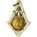 France, Médaille, Champion du Monde de billard, 1928, TTB+, Or