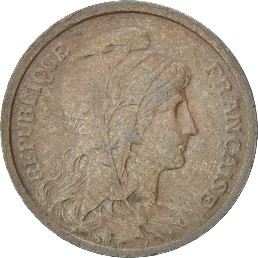 Coin, France, Dupuis, Centime, 1916, Paris, EF(40-45), Bronze, KM:840
