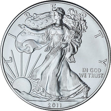 United States, Silver Eagle, 1 Dollar, 1 Oz, 2011, Philadelphia, MS(65-70)