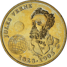 France, 3 écus d'Amiens, Cirque Jules Verne, 1994, AU(55-58), Brass
