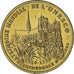 France, 1 écu d'Amiens, Cathédrale d'Amiens, 1994, AU(55-58), Brass