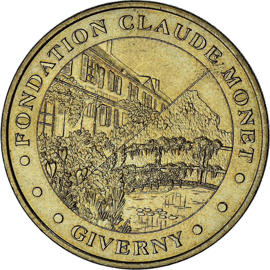 France, Medal, Giverny, fondation Claude Monet, 2003, Monnaie De Paris