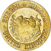 Reino Unido, 10 Ecu Europa, 1992, Tower mint, BU, MS(64), Gold plated