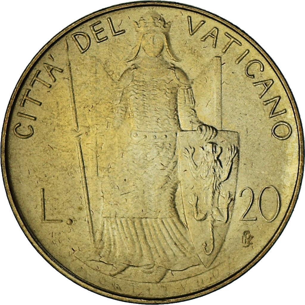 Vaticano, Jean-Paul II, 20 Lire, 1979 - Anno I, Roma, BU, SPL+