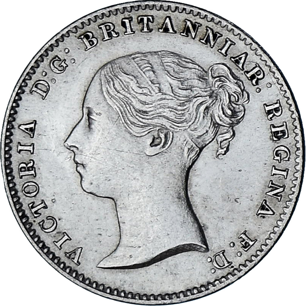 United Kingdom, Victoria, Maundy, 3 Pence, 1863, London, VZ+, Silber, KM:730