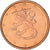 Finland, 2 Euro Cent, 2003, Vantaa, MS(63), Copper Plated Steel, KM:99