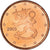 Finland, Euro Cent, 2003, Vantaa, MS(63), Copper Plated Steel, KM:98