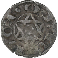 Francia, Seigneurie de Déols, Raoul VI, Denier, 1160-1176, Deols, BC+, Vellón