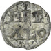 Francja, Charles le Chauve, Denier, 898-923, Melle, EF(40-45), Bilon